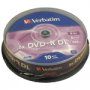 Verbatim DVD+R DL 8x 10-pack (utan fodral) (liten bild)