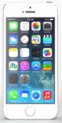 Begagnad vit iphone 5s 16GB OLÅST defekt  (liten bild)