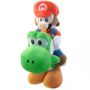Mario som sitter på Yoshi plushie (21cm) (liten bild)