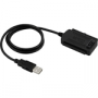 SATA till USB-adapter, fungerar med LiteOn IHAS (liten bild)